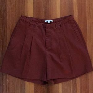 Madewell Pleated Shorts